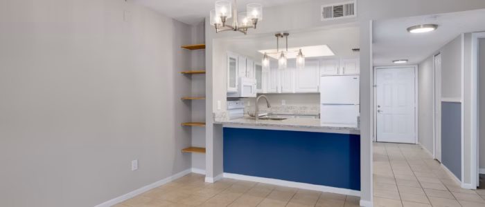 Dining room / pass-through kitchen